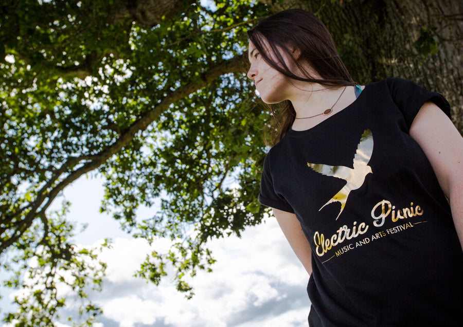 Electric Picnic 2019 Gold Logo Ladies T-Shirt