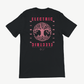 Introducing the Electric Picnic “Electric Tree T Shirt”—a black unisex tee featuring a striking pink tree graphic, with “Electric Picnic” boldly printed above and below, and “Music and Arts Festival” in subtle lettering underneath. Made from eco-friendly Airlume combed cotton for a tailored fit, this shirt blends comfort and style—perfect for festival enthusiasts.