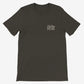 Dark gray t-shirt with 'Electric Picnic' text on a white background