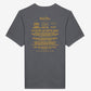 The Electric Picnic Diamond Burst 2024 Line-Up T-Shirt is a gray, ringspun cotton short-sleeve featuring Curated by Connor and names like Noah Kahan, Calvin Harris, Kodaline, and Raye in yellow on the back, plus other artists and small logos.
