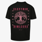 The EP 2026 Click & Collect Electric Tree Oversized T Shirt features a large pink tree graphic on the back, with bold pink "ELECTRIC PICNIC" lettering above and below the tree, and "MUSIC AND ARTS FESTIVAL" in small text beneath the design.
